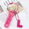 Rose-red L-shaped letter