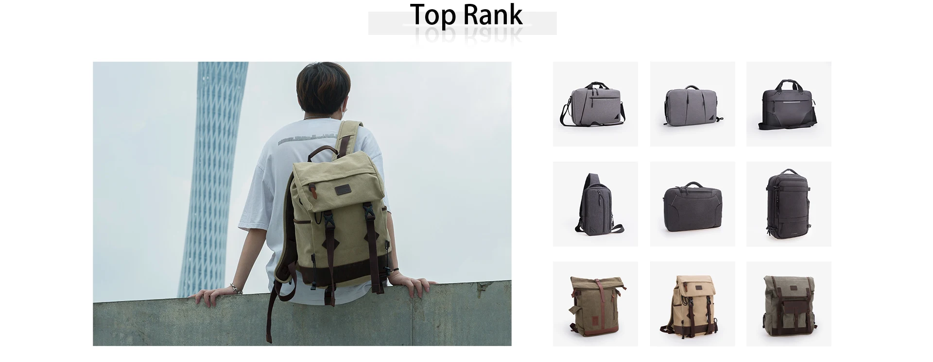 Sincere Trader Leather Goods Co., Ltd. - Laptop Backpack, Canvas Backpack