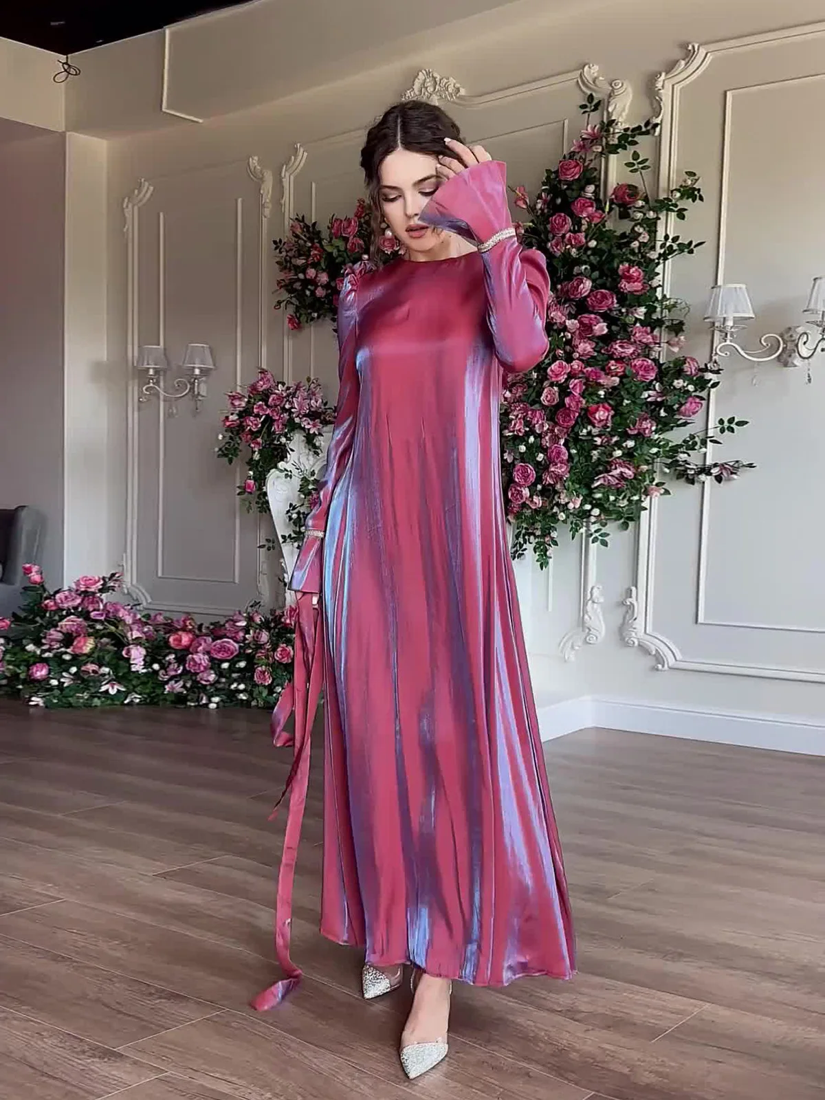 static silk dress Silk & Satin Dress Care: Tips to Prevent Snags