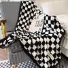 Black and white checkerboard