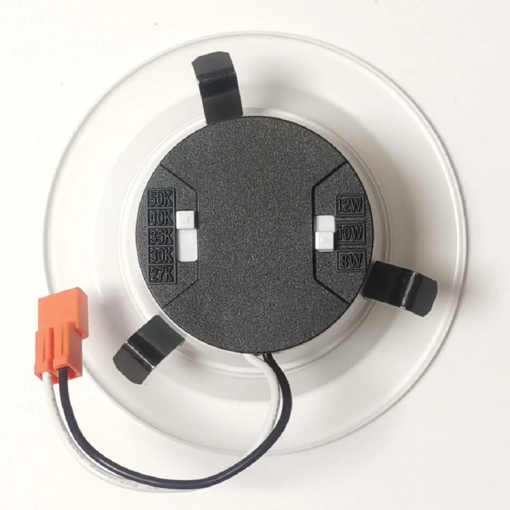 Светодиодный потолочный светильник встраиваемый 4 дюйма 6 дюймов 5 цветов с возможностью настройки и