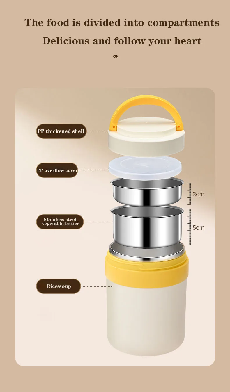 New Style Usb Electric Lunch Box Heating Food Portable Bento Lunch Box