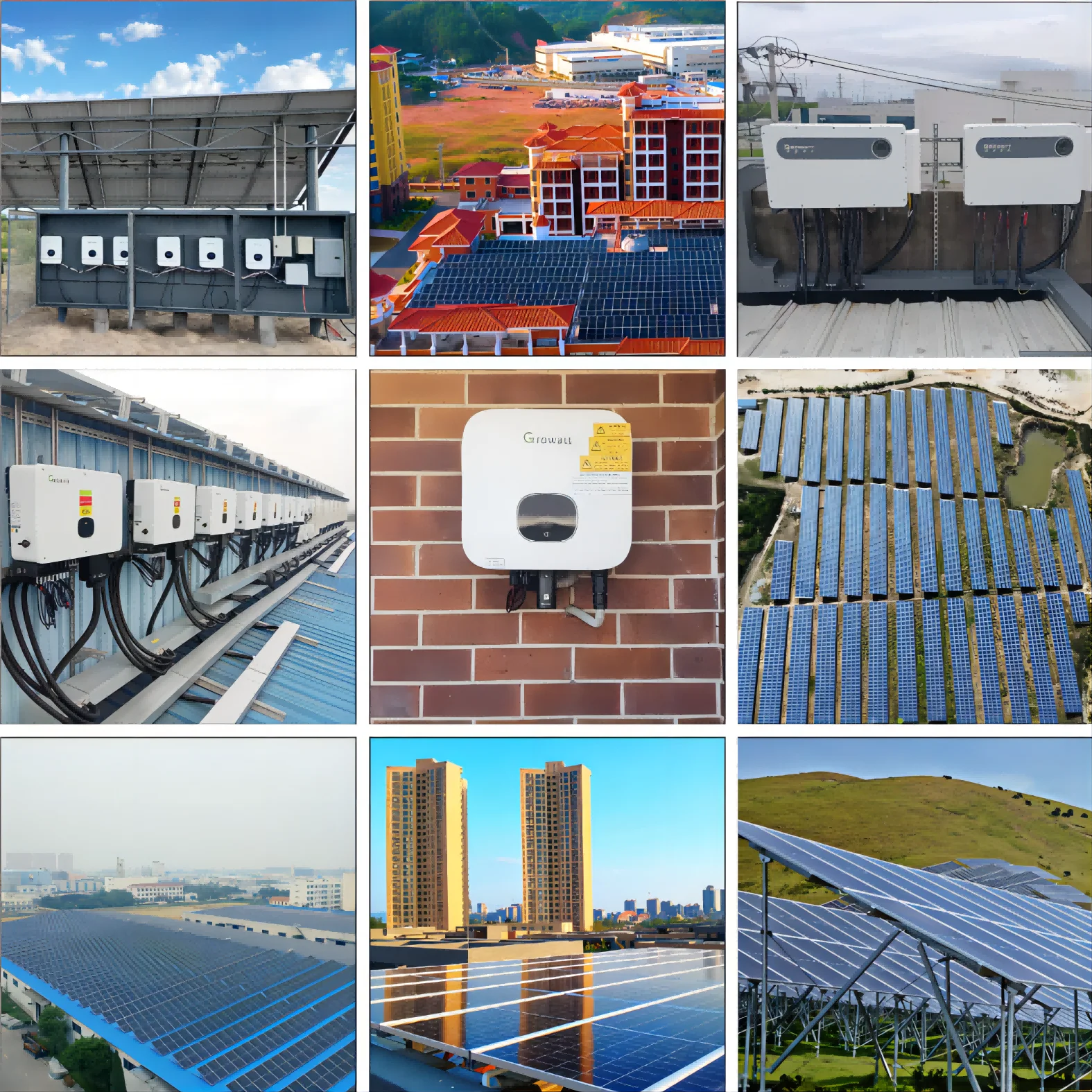 product growatt mod 1015ktl3 x2 10kw 12kw 15kw on grid solar inverter with triple phase output string inverter for solar battery-4