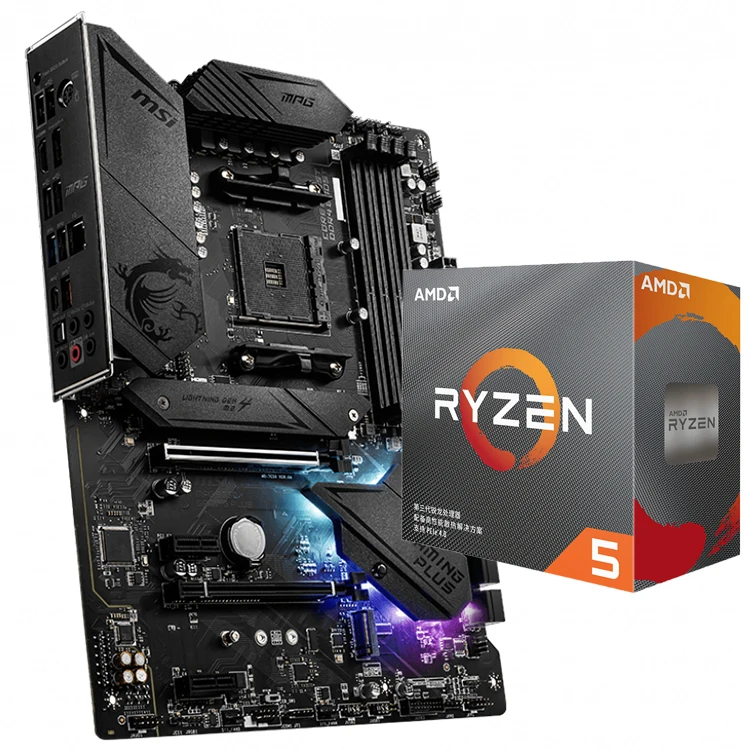 MSI MPG B550 Gaming Plus Used Motherboard - Supports R5 3600/3600X