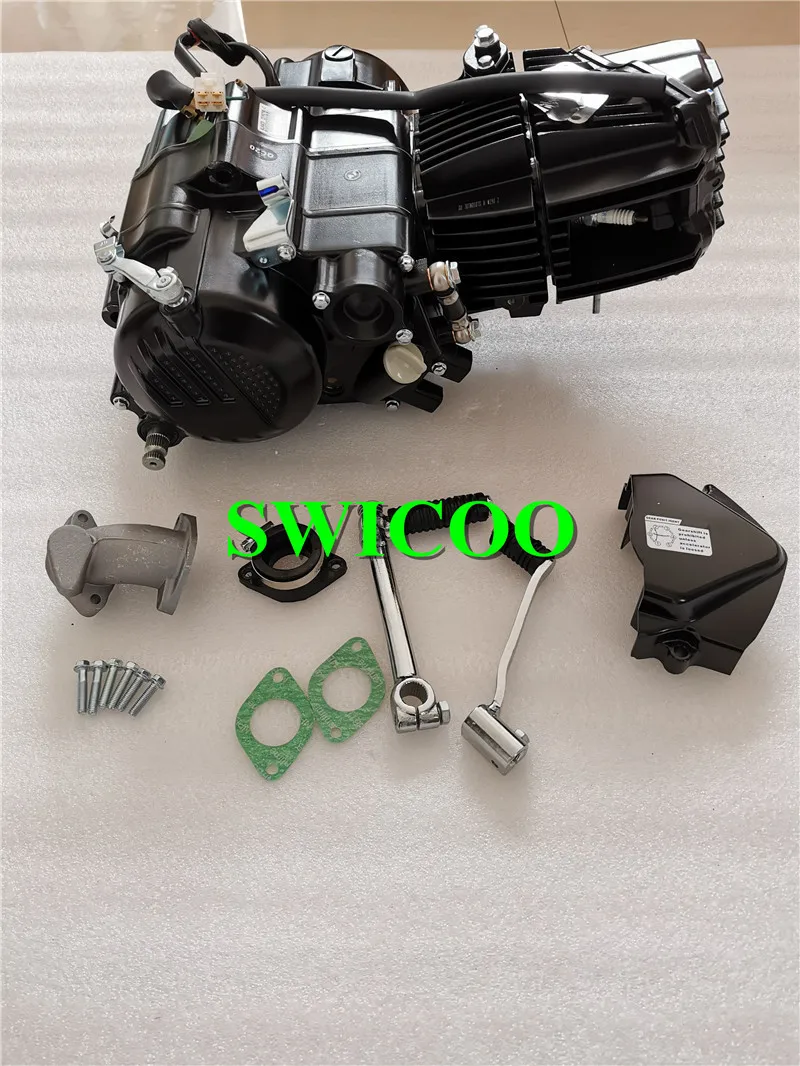 在庫ZongShen190CCエンジン4ストロークキックスターエンジンZS190