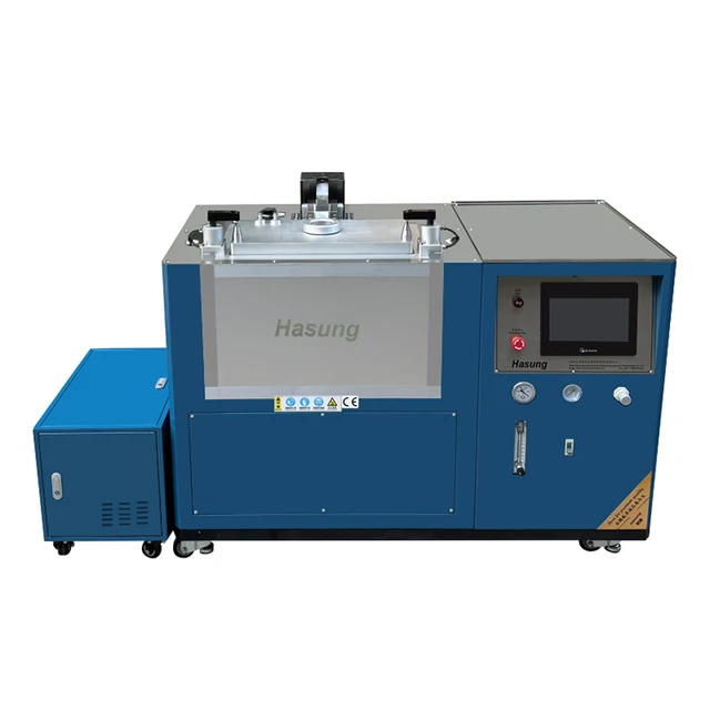 HASUNG Factory 4KG Vacuum Gold Bullion Casting Machine Fully Automatic Gold bar Silver Bar Making Machine