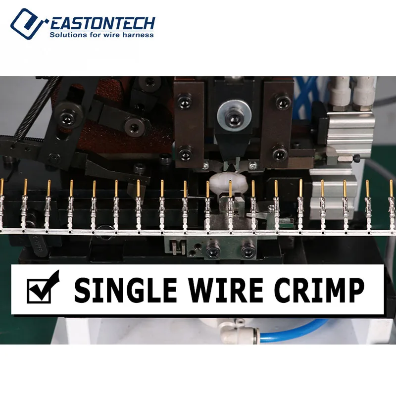 EW-50A Semi-Automatic Cable Stripping and Crimping Machine for Molex JST XH Cable Terminal Crimp Machine