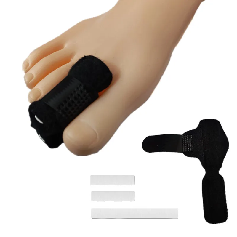 Hammer Toe Splint Immobilizer Hand Support Ring Reusable Index Broken Stabilizer Metal Finger Splints Protector