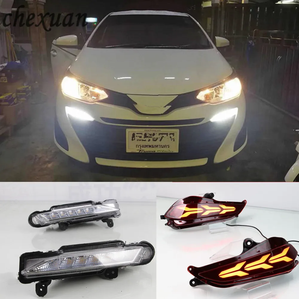 toyota yaris 2018 daytime running lights