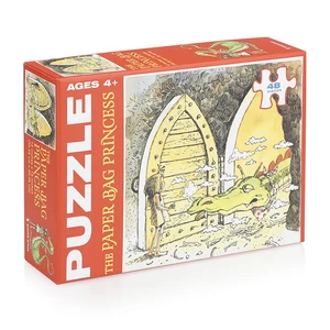 Manufacturers Customize Children's Toy Jigsaw Puzzles 48 Pieces Paper Bag Princess Jigsaw Puzzle for Kids