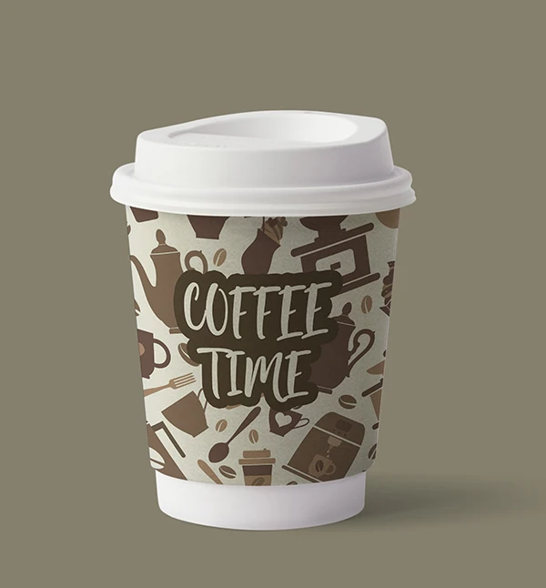 Middle Speed Double Hollow Wall Paper Cup, Double Wall Paper Cup Forming Machine supplier