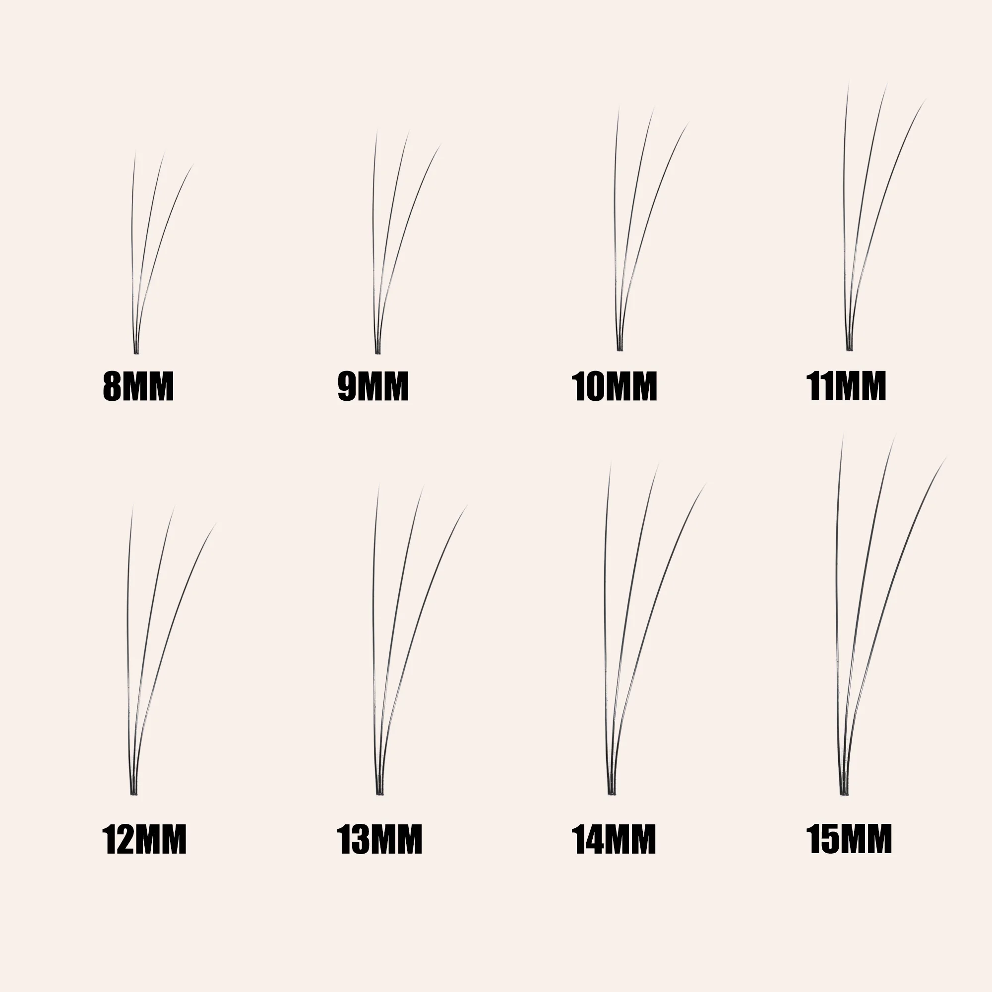 Оптовая продажа, готовые синтетические накладные шелковые ресницы, 3d норковые ресницы