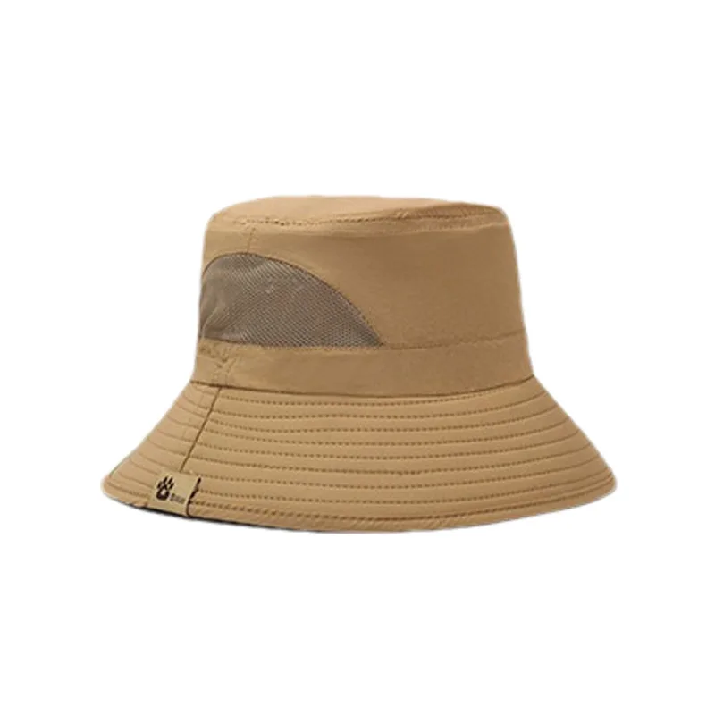 Cappello da pesca estivo a righe per escursionismo, sole e attività all'aperto, traspirante, ad asciugatura rapida, con ampia tesa e antivento, ideale per attività all'aperto._voghion.com
