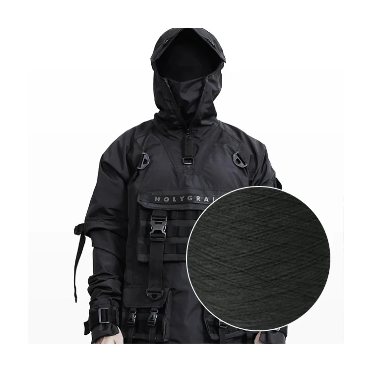 Оптовая продажа устойчивый к порезу материал для одежды прочная мета-арамидная пряжа из арамидного