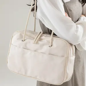 Custom Guangzhou Woman Fashion Design Trending Zipper Shoulder Bag Girls Personalized Laptop Bags