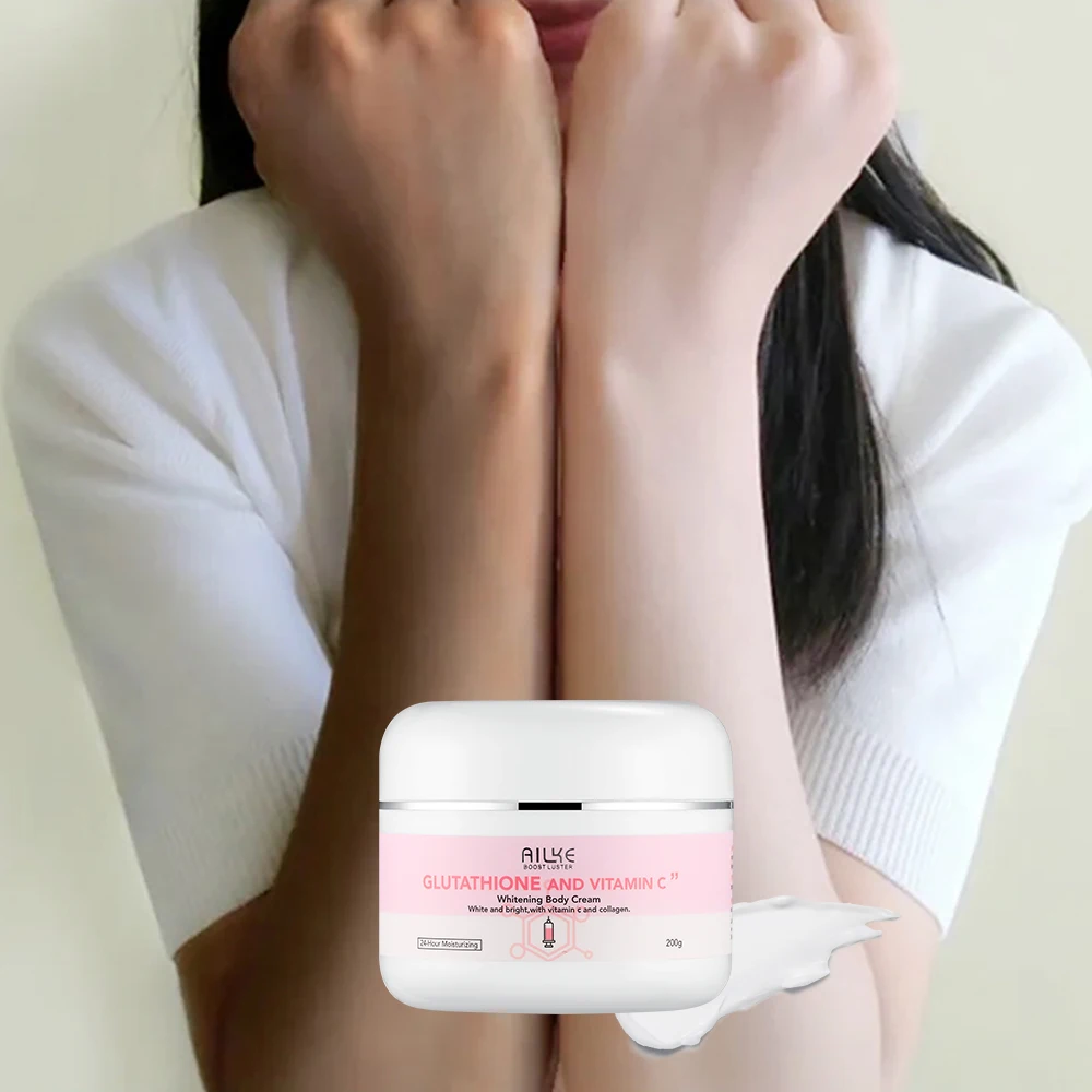 Отбеливающий увлажняющий и Осветляющий крем для тела с витамином C от частного бренда 200