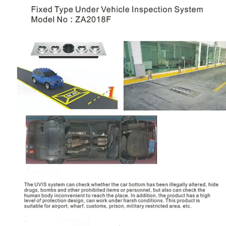 Under Vehicle Inspection System for Security Checking of the Car Bottom UVSS System for the Government Hotel Bank