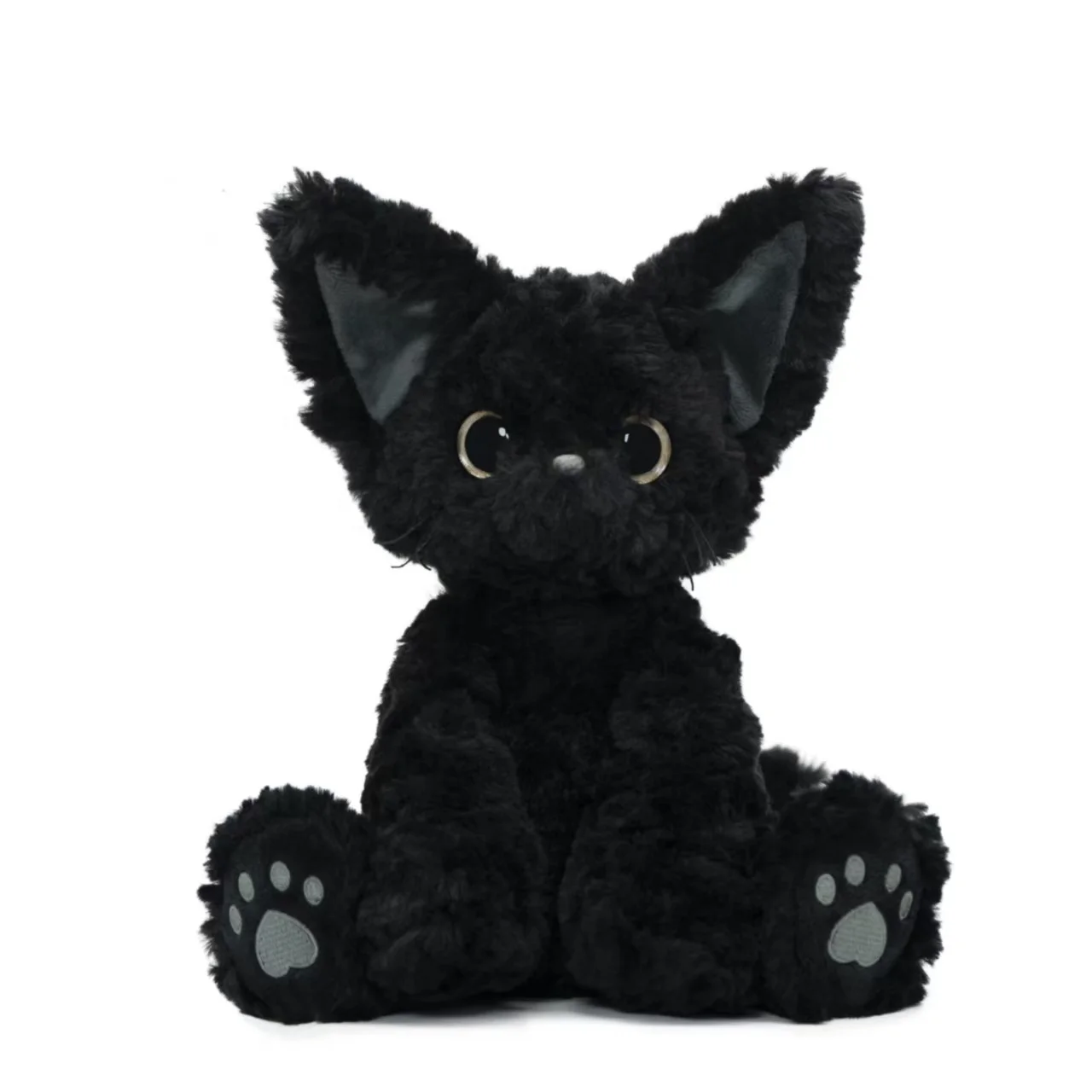 Factory Audits Professional Make Your Own Custom Plush Toy Character Plushie Custom Dolls Stuffed Animals--Black Cat