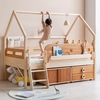 Kids Bedroom Furniture Child Bed For Kids Bedroom Set Space Saving Home Full Size Tree House Loft Beds