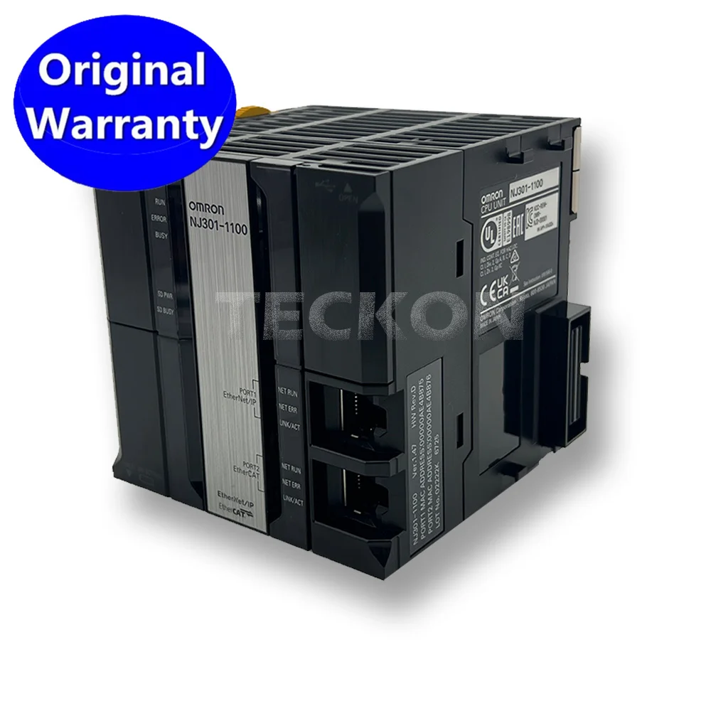 NJ301-1200 NJ-Series NJ301 CPU Unit Machine Automation Controller with 8 Motion Axes