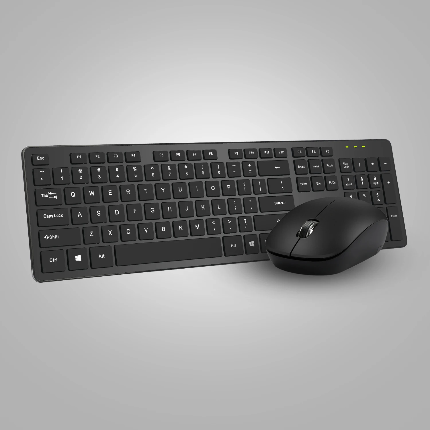 Горячая Распродажа 2022 года, черная клавиатура Teclado Y Mouse из АБС-пластика 475, клавиатура под заказ, проводная/Беспроводная Волшебная клавиатура