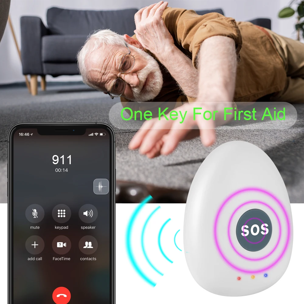 Vimel 4G Real Time GPS Tracker For Kids & Elderly – SOS Button, Geo-Fence, Waterproof