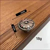 017S-Single hole-Red bronze