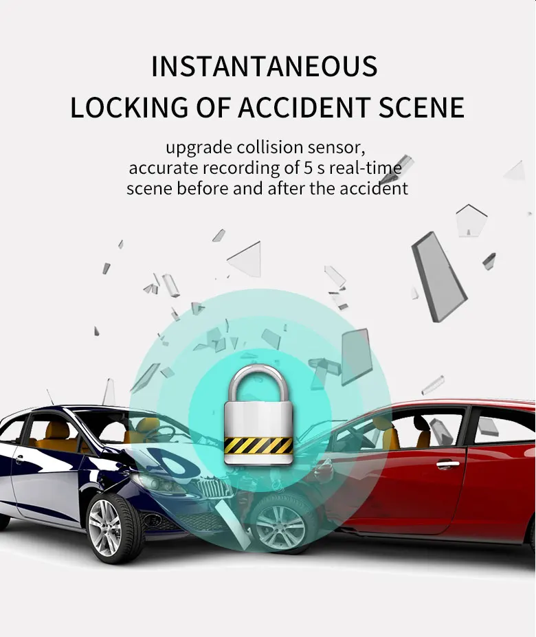 Small 4K 3 Channel Optional Two Camera Dash Camera 1080p Front Inner Back Dual 3 Cam Car Black Box