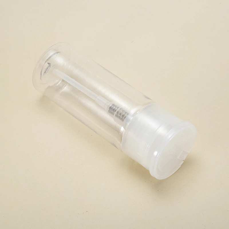 Oem 100ml 150ml Empty Transparent PET Make up Remove Bottle Pump Dispenser Bottle for Nail Polish manufacture