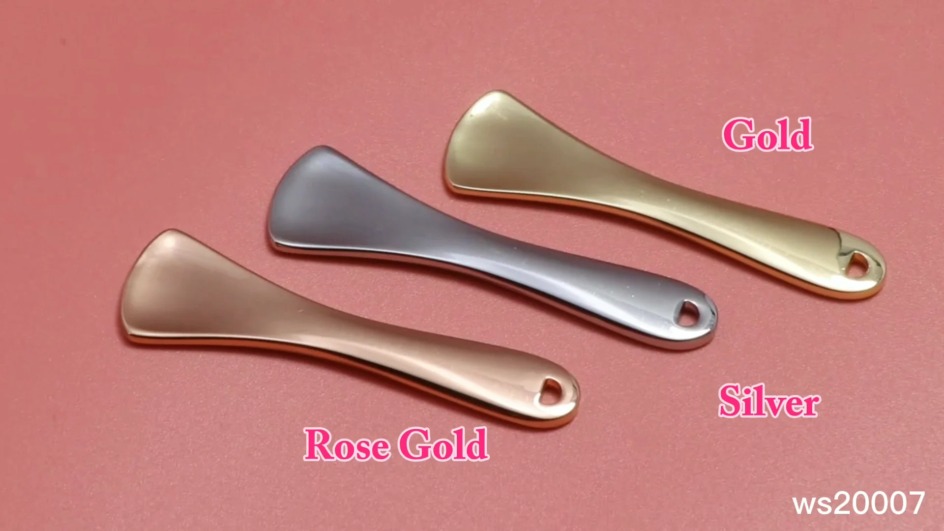 Diy Facial Moisturizer Mixing Spatulas Scoop Alloy Metal Lady Makeup