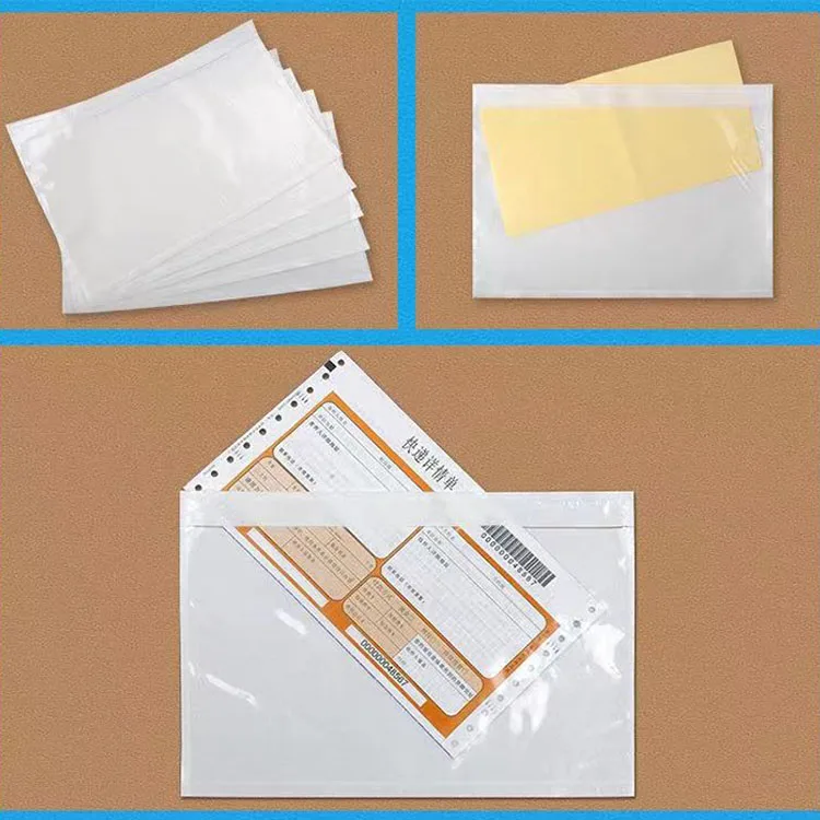 Packing List Envelopes Invoice Enclosed Slip Pouch Self Adhesive