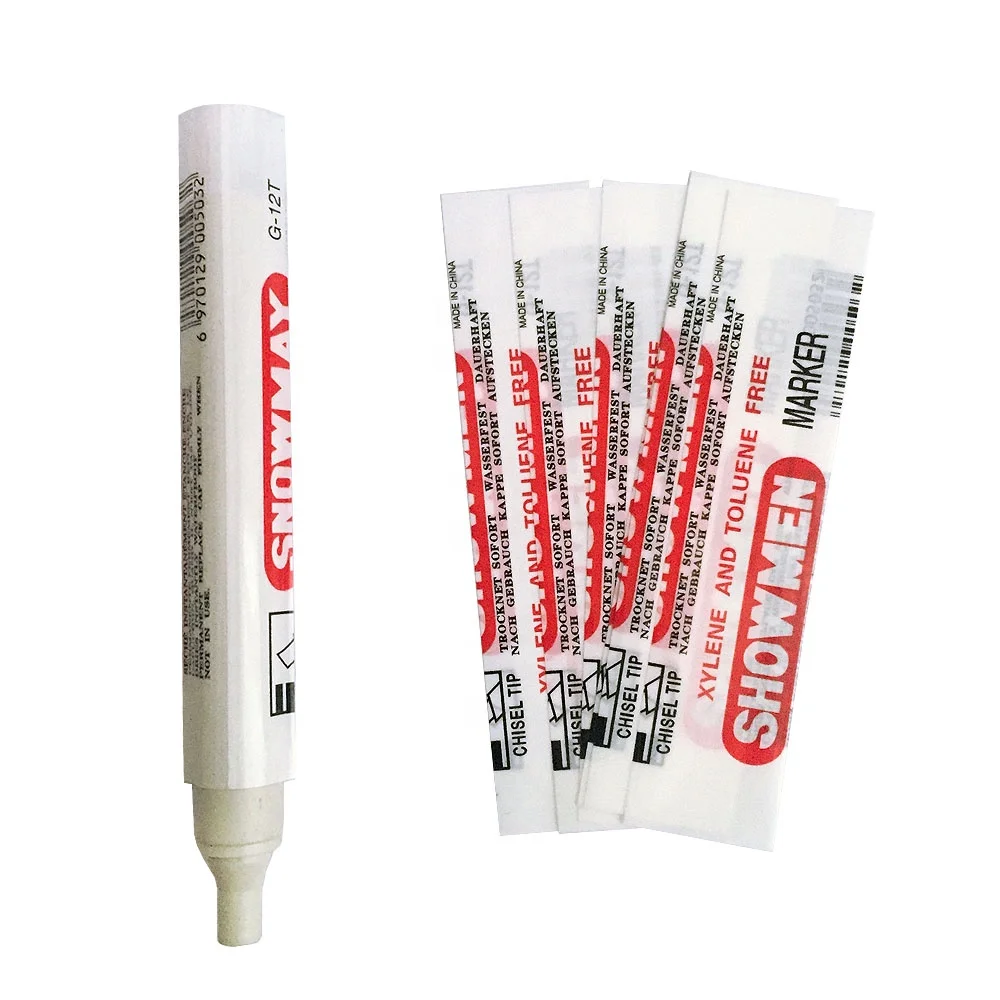 Custom Printing Heat Sensitive PVC Shrink Wrap Label for Pen/Pencil