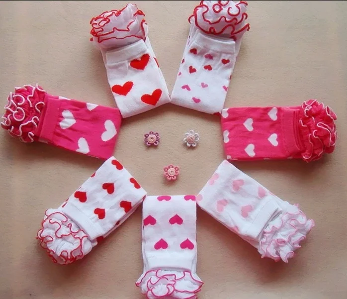 2023 St Partrick's Day Leg Warmer Printed Shamrock Infant Sock Leg And