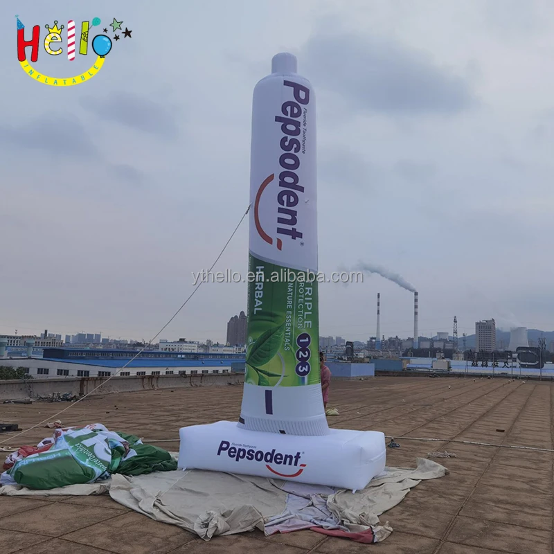 Promotional Advertising Inflatable Toothpaste for Display