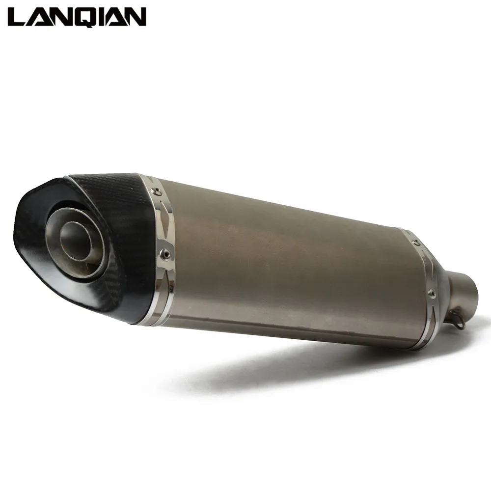 Универсальная выхлопная труба 36 мм-51 мм для SUZUKI YAMAHA DUCATI KTM KAWASAKI HONDA мотоциклетная Муфельная хвостовой Кроссовый