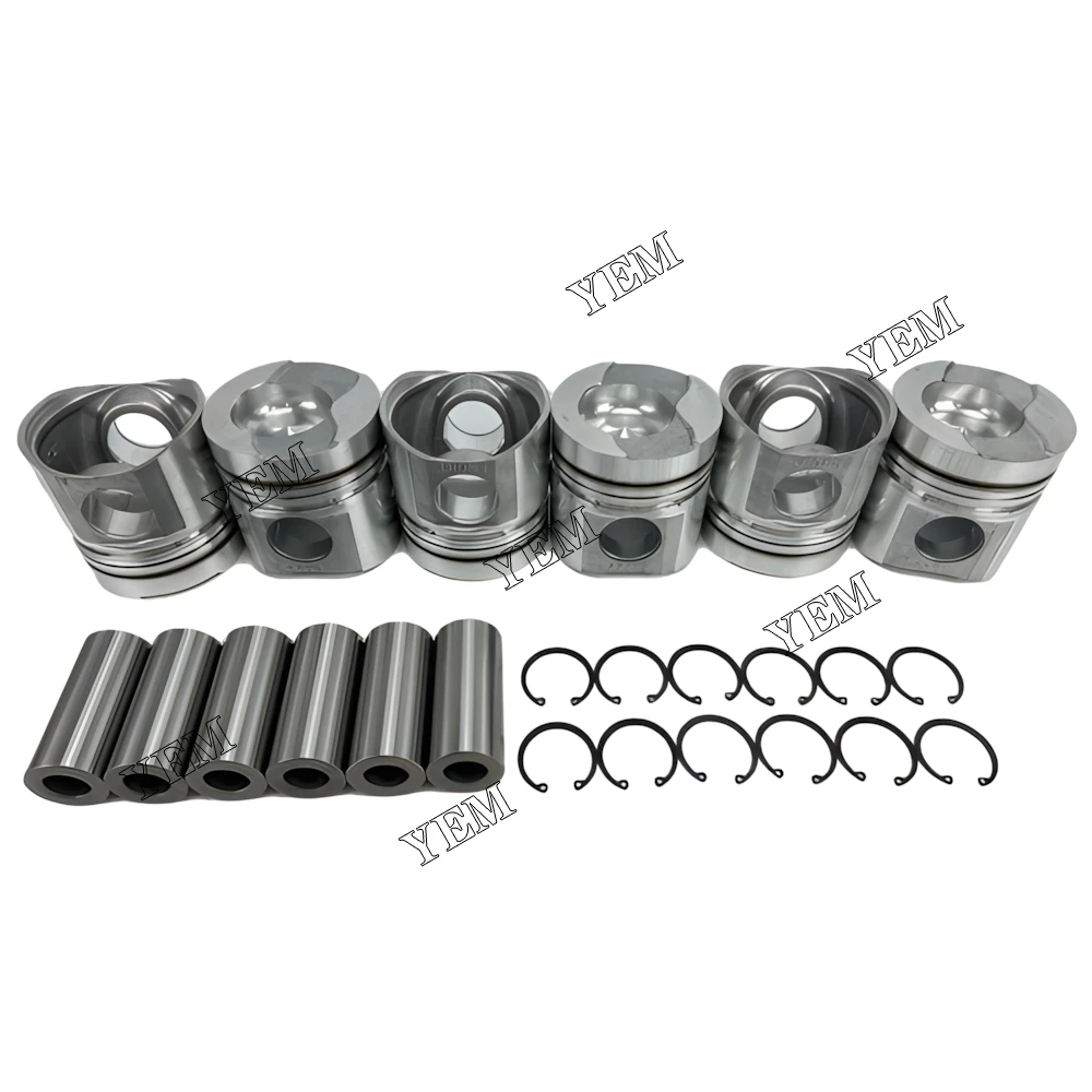 Diesel Engine Repair Parts 6D105 6136-34-2120 Piston for Komatsu