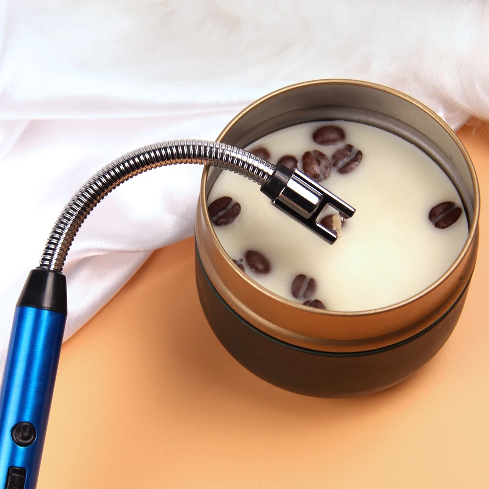 2023 Luxury Custom Electric Lighter Usb Rechargeable Arc Plasma Candle