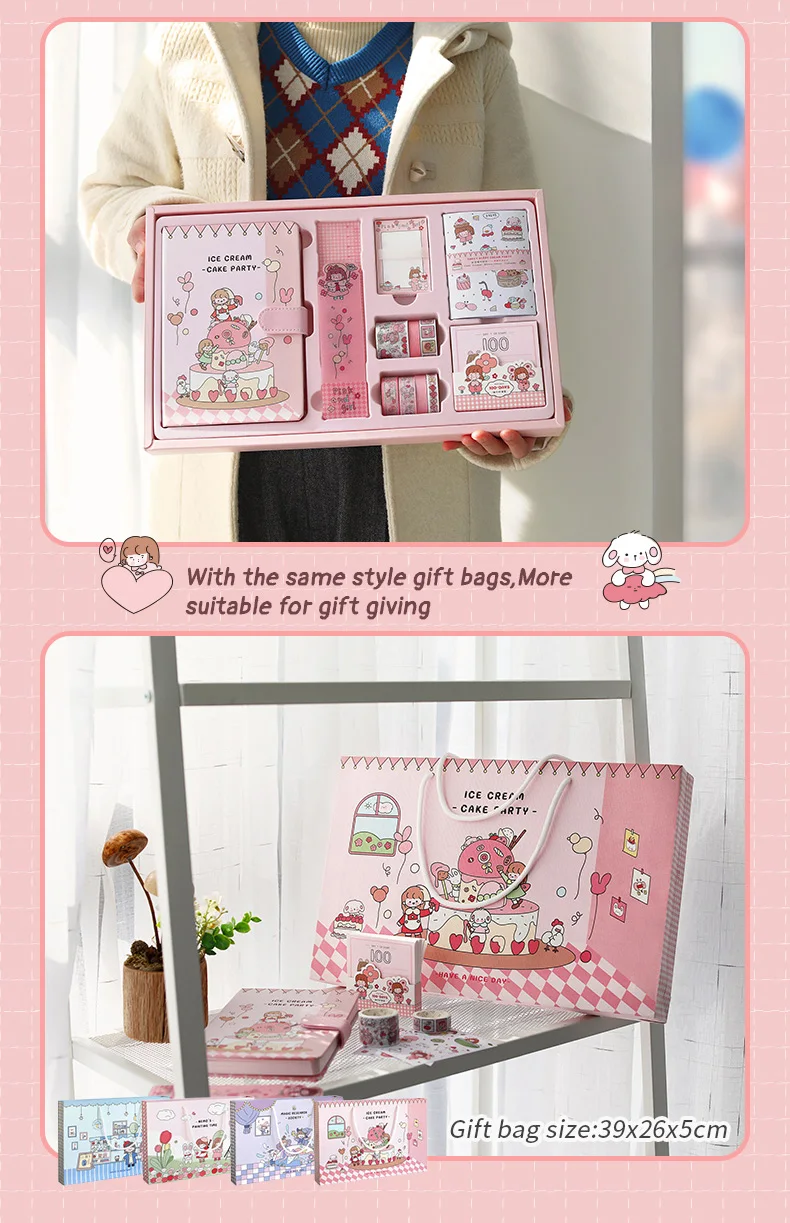 Wholesale Office Supplies Exquisite Packaging Kids Paper Box Notebook