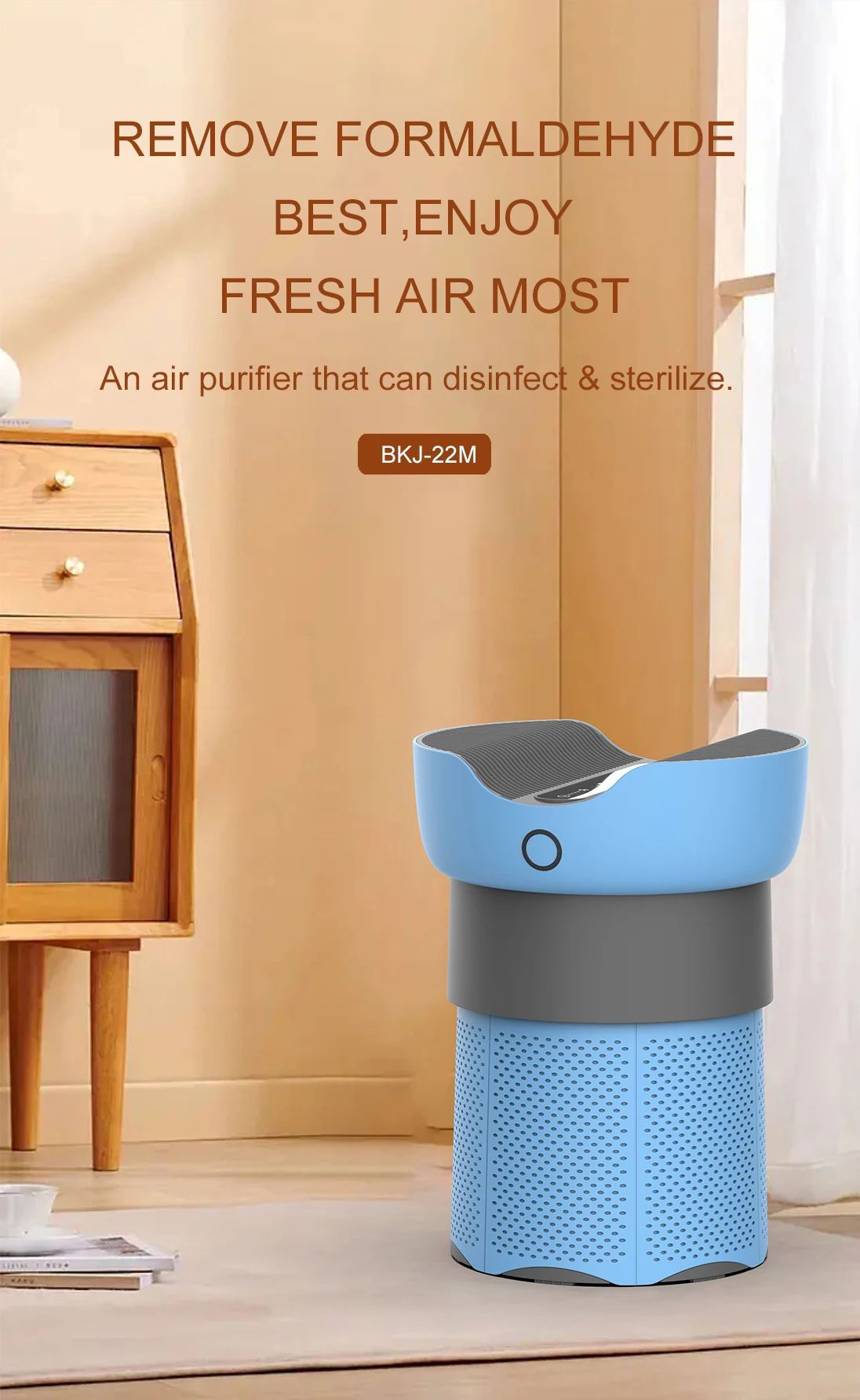 Air Purifier, WIFI, Portable, 200, CADR - detail 6