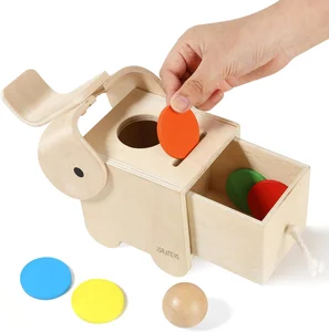 Early Educational Wholesale Elephant Target Box Creative Educational Toys for Age Kids-Toddler Boys Girls CE Approved