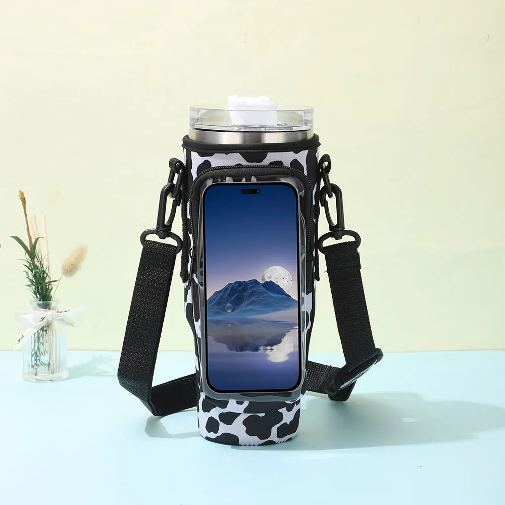 New Design Phone Case Travel Sleeve Pouch Bag For Stanley Cup 40Oz With Handle Tumbler Water Bottle Thermal Bt18 Laudtec factory