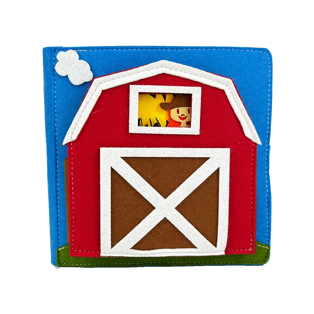 Montessori Learning Toys 3D Felt Quiet Book For Toddlers montessori-learning-toys-3d-felt-quiet-book-for-toddlers
