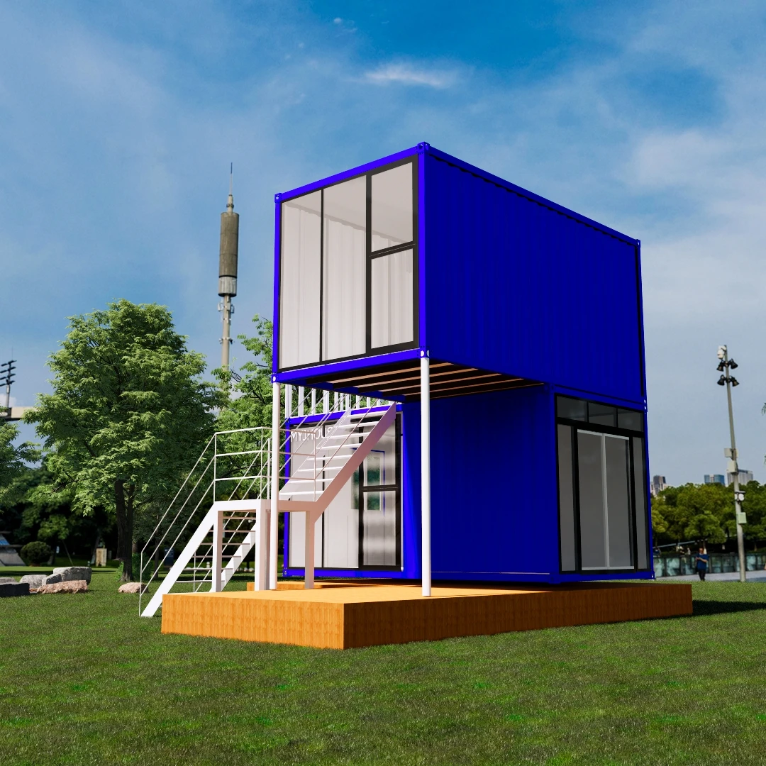 Ll Prefabricated Container House Seaside Temporary Residential Villa