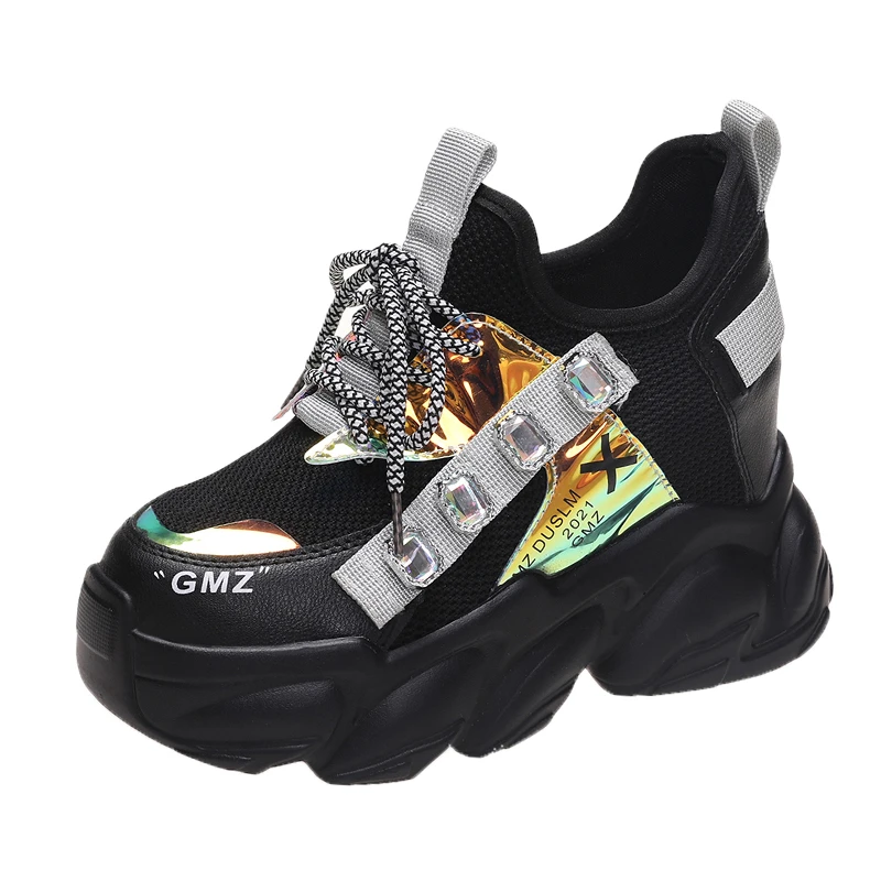 custom platform sneakers