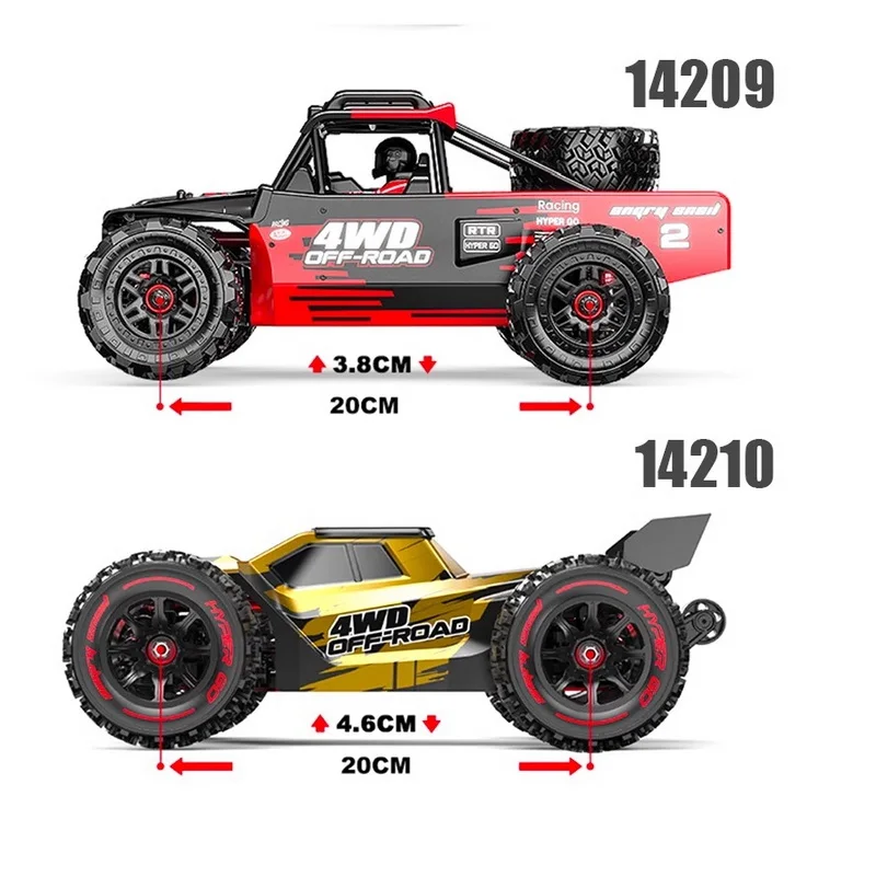 MJX 14210 Brushless RC Car - High-Speed off-Road Buggy