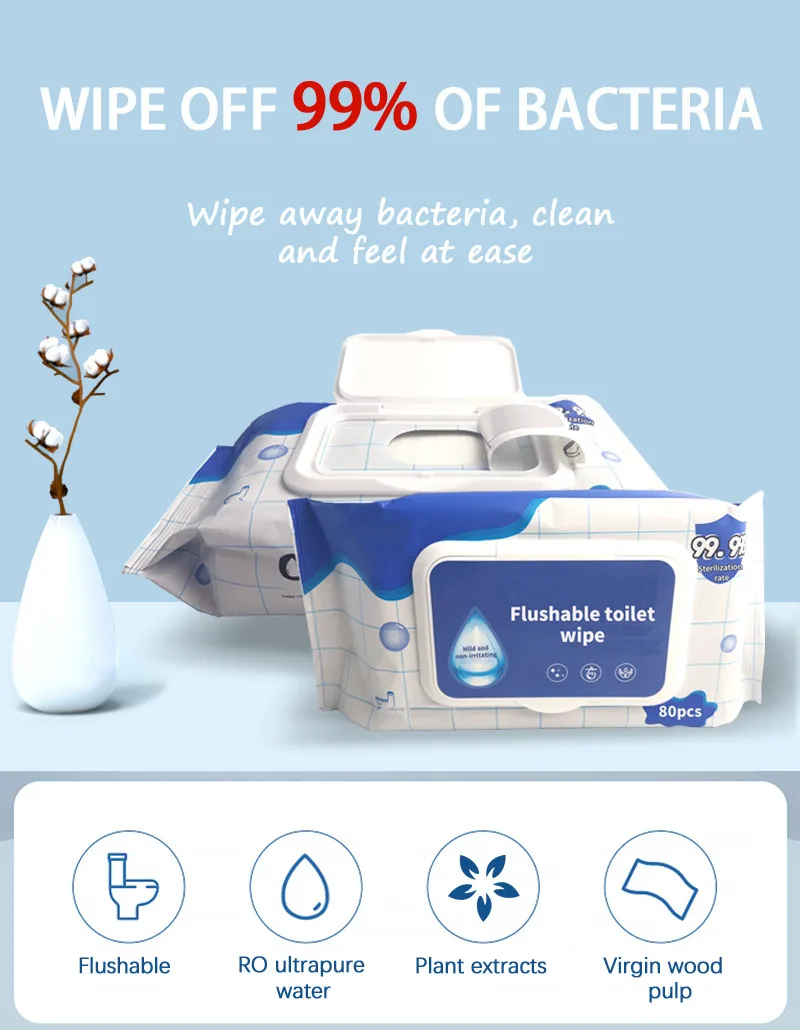 Ecofriendly Biodegradable Sensitive Wet Toilet Paper Buy Moist