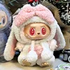 Lapin aux oreilles tombantes (sweat à capuche + salopette)