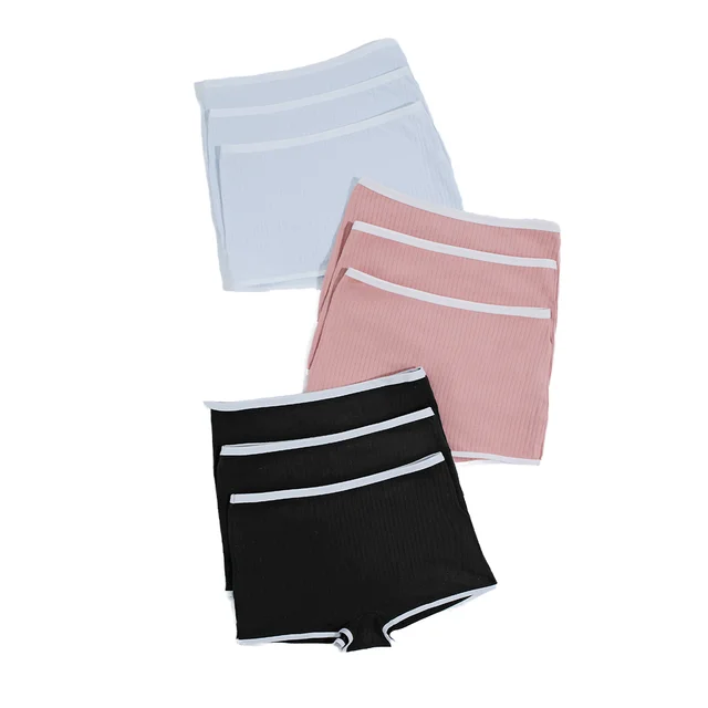 9-Piece Set of Women's Comfortable Mid-Rise High Waist Briefs Breathable Pure Cotton Tight Fit Large Triangle Underwear \ Adults