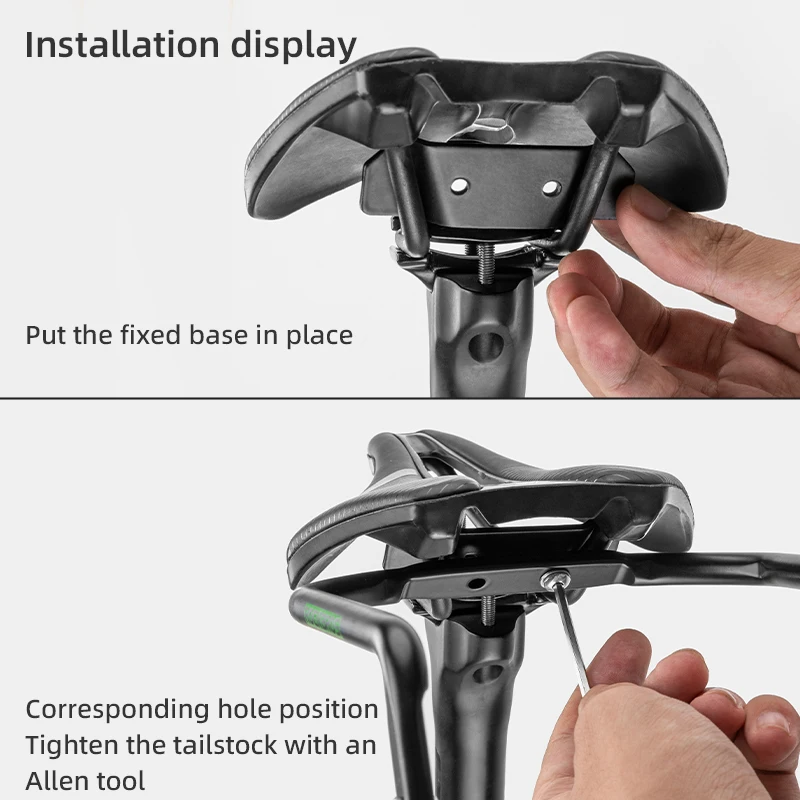Sacoche De Selle Vélo ROCKBROS 1,5 L – Réfléchissante, Légère 120 G, Universelle VTT/route, Installation Facile