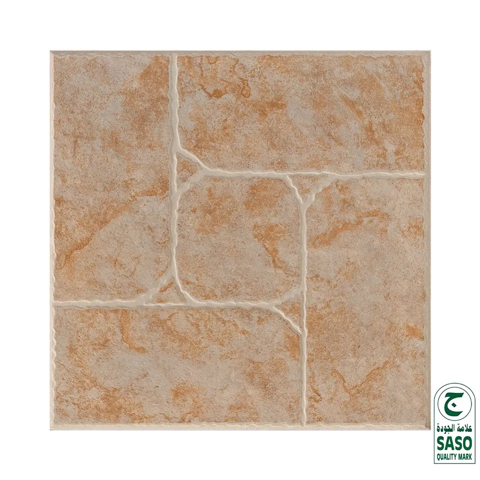 Foshan Guci Mixed Color Flower Rustic Ceramic Floor Tile Outdoor Balcony Art Tiles